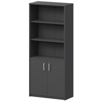 Шкаф высокий Арго А-310 Антрацит